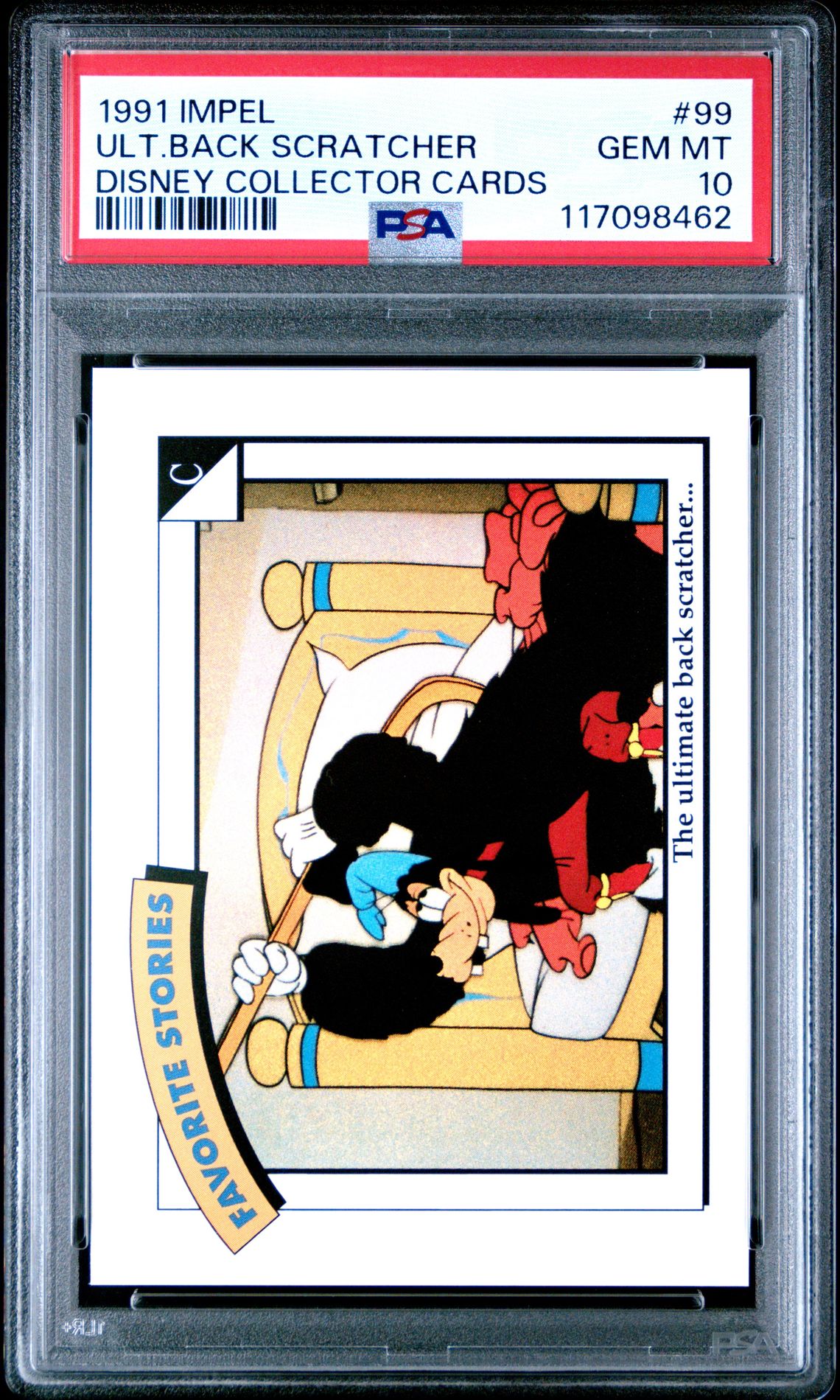 1991 Impel IMPEL DISNEY COLLECTOR CARDS #99 Ult.Back Scratcher front