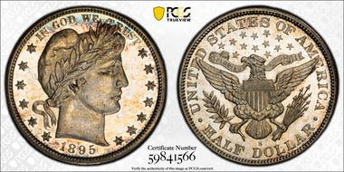1895-S 50C MS65