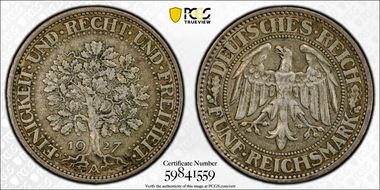 1927-A 5 Mk Oak Tree J-331 XF45