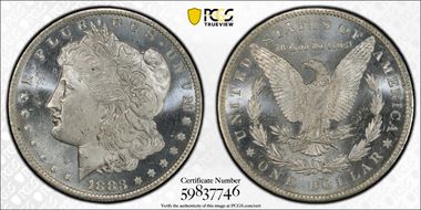 1883-O $1 MS64
