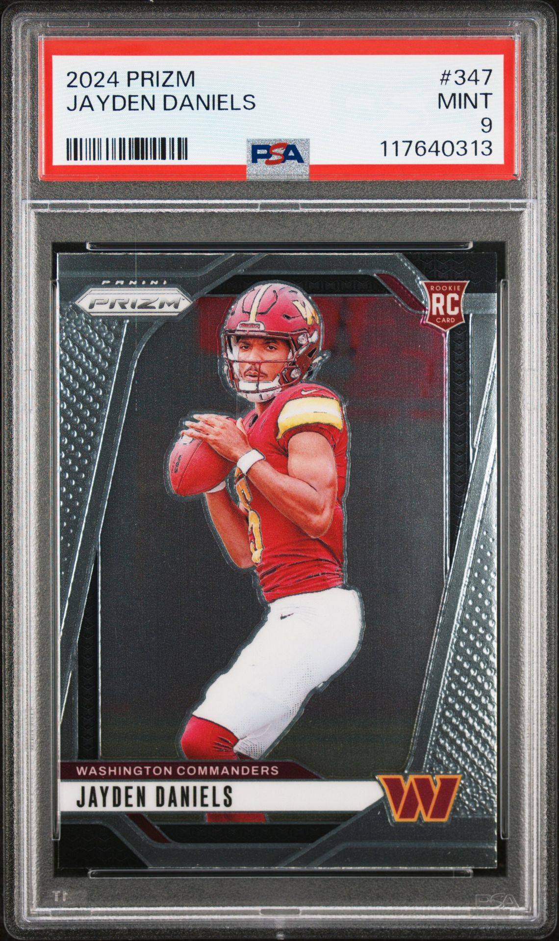 2024 Panini Prizm Jayden Daniels #347 Mint 9 front