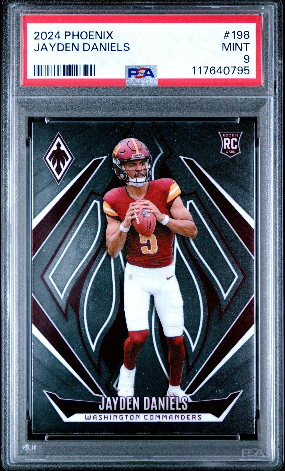 2024 Panini Phoenix Jayden Daniels #198 Mint 9 front