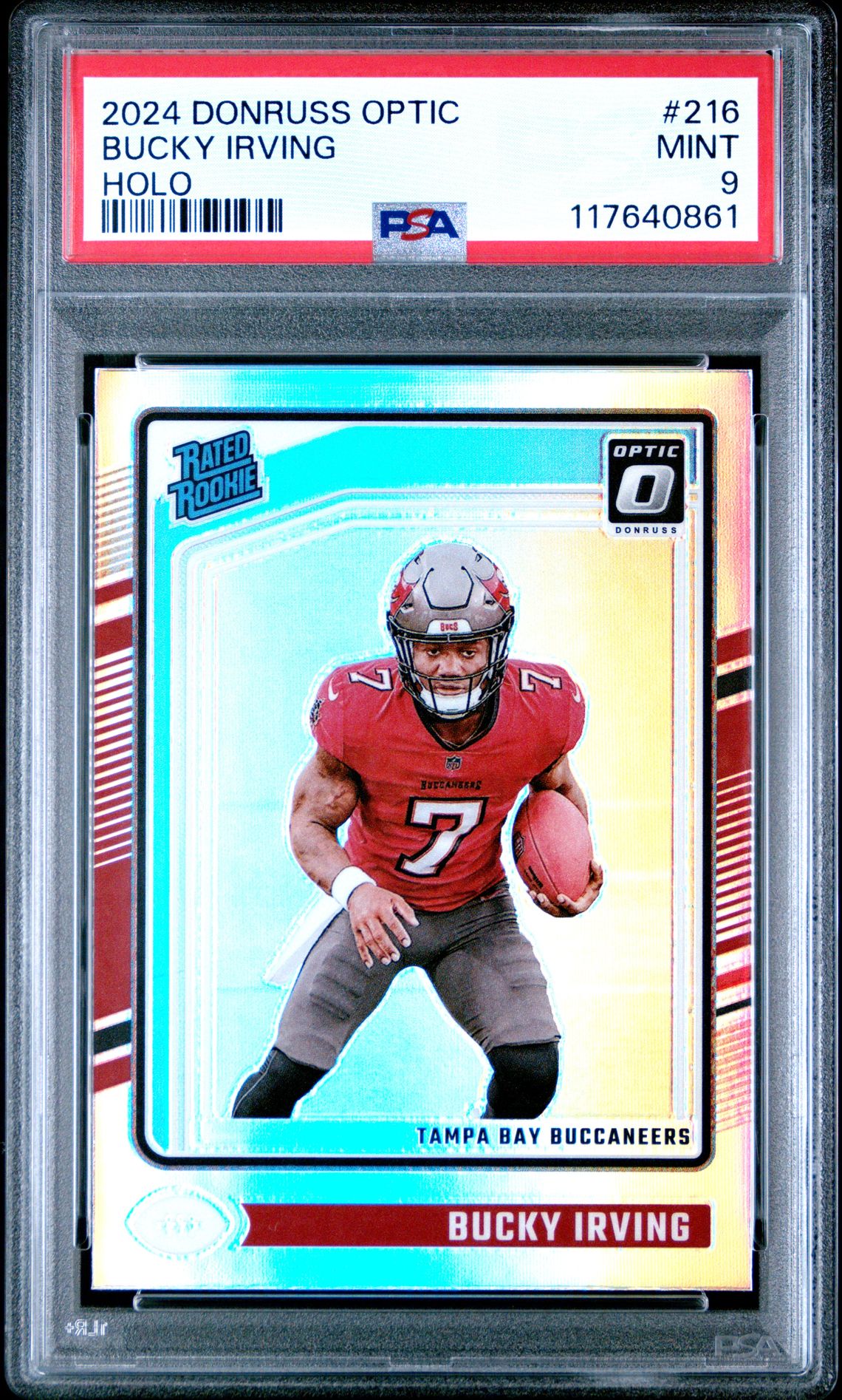2024 Panini Donruss Optic Bucky Irving #216 (Holo) Mint 9 front