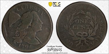 1794 1C S-62, Trephined Head G6BN