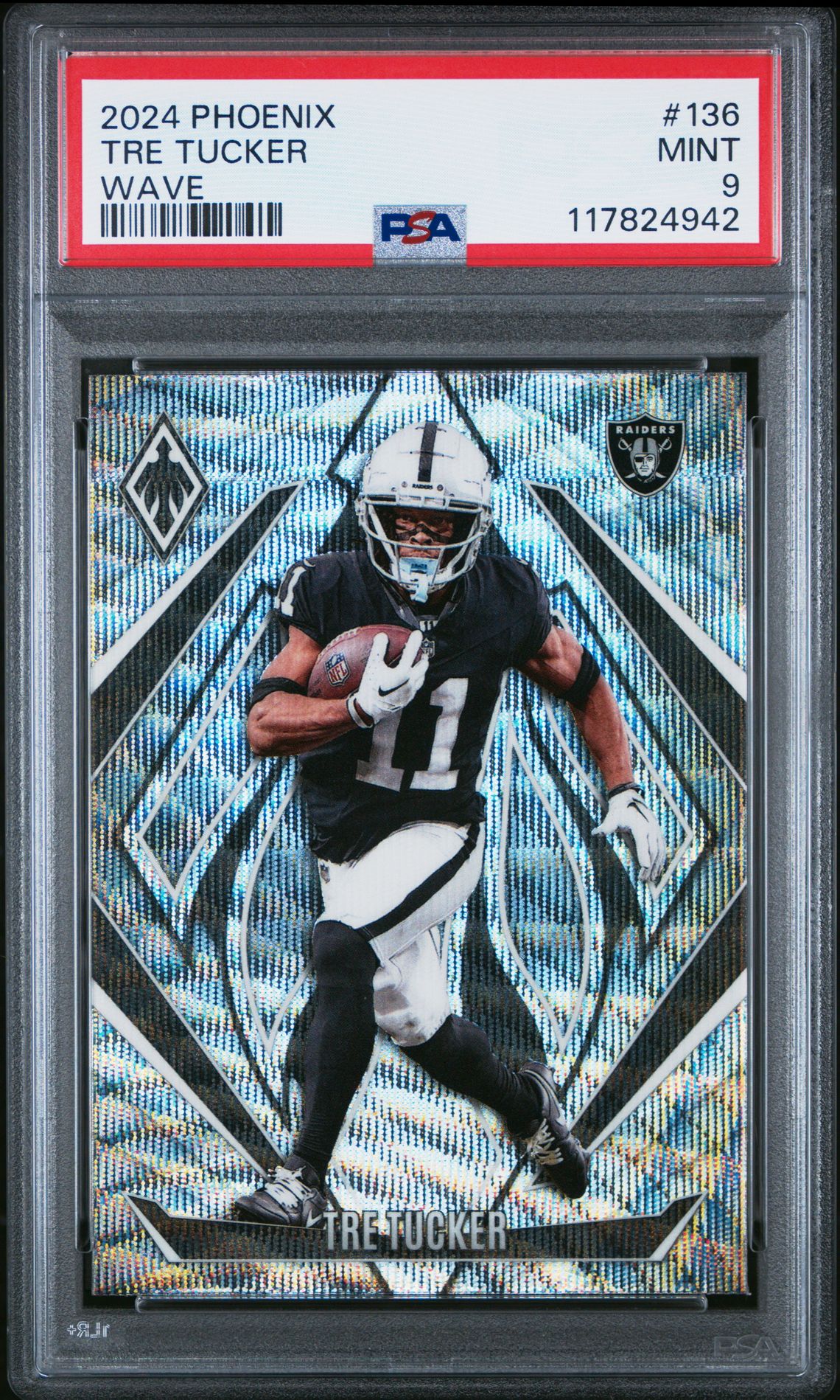 2024 Panini Phoenix Tre Tucker #136 (Wave) Mint 9 front