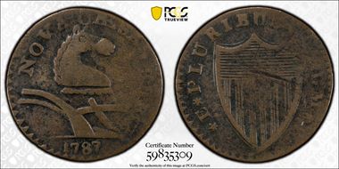 1787 NJ 1/2P Camel Head, Maris 56-n N1BN