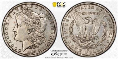 1884-S $1 N1