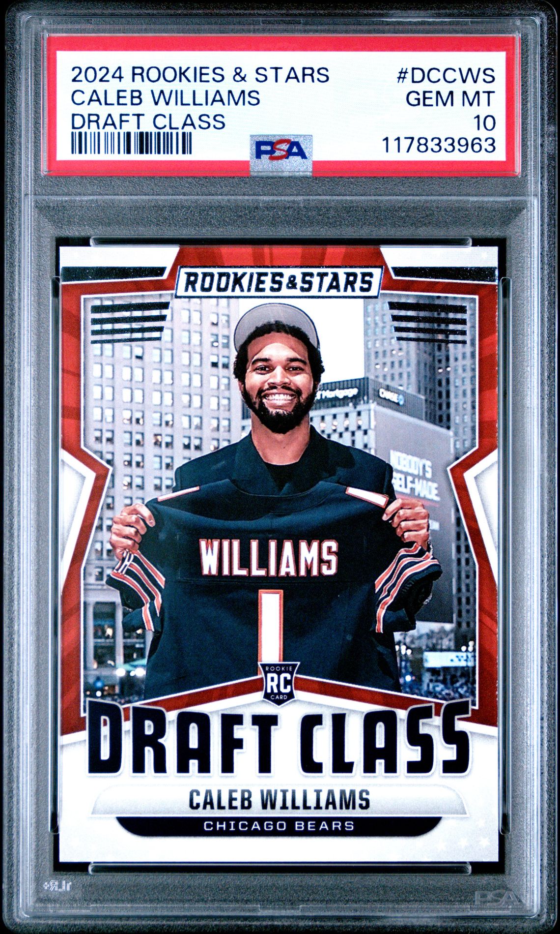 2024 Panini PANINI ROOKIES & STARS DRAFT CLASS #DCCWS Caleb Williams front