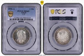 1896-A 2 Mk J-20 MS65