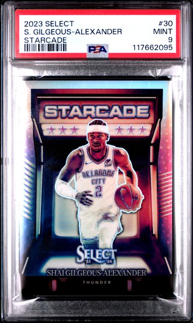 2023 Panini Select #30 Shai Gilgeous front