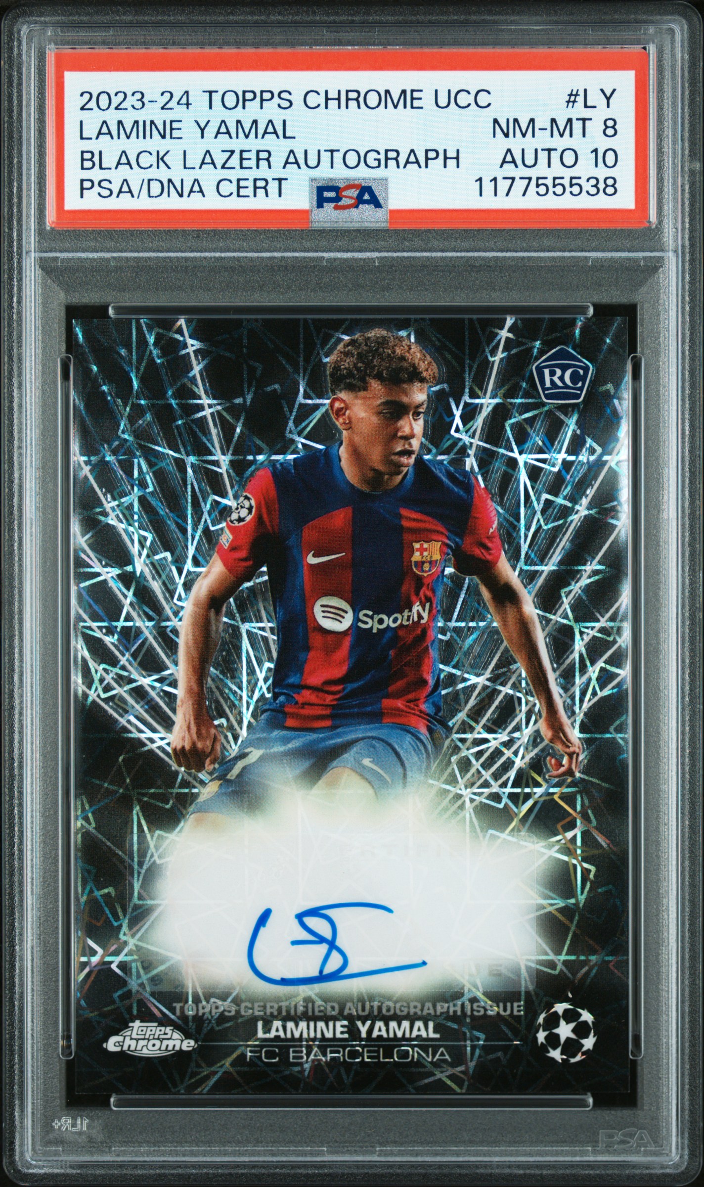メッシPanini 2020 Preimpreso Auto serie 10 LIONEL MESSI #16 Panini