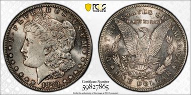 1879-S $1 Reverse of 1878 MS63
