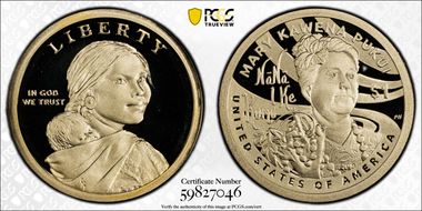 2025-S $1 Native American PR70DCAM