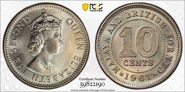 1961-H 10C KM-2 MS67