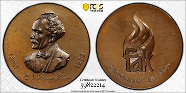 1973 Medal Laidlaw-0535 AE MS64