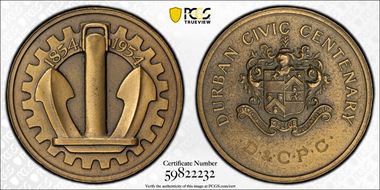 1954 Medal Laidlaw-0075 AE MS64