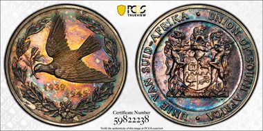 1945 Medal Laidlaw-0192 Ag MS65