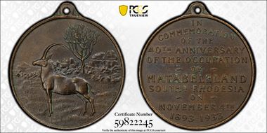 1933 Medal Laidlaw-0093 AE MS62