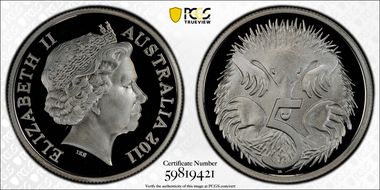 2011 5C Silver PR69DCAM