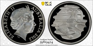 2012 20C Silver PR69DCAM