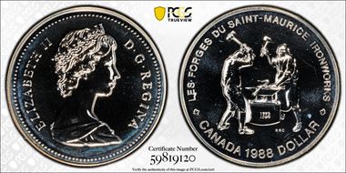 1988 S$1 St.Maurice SP68