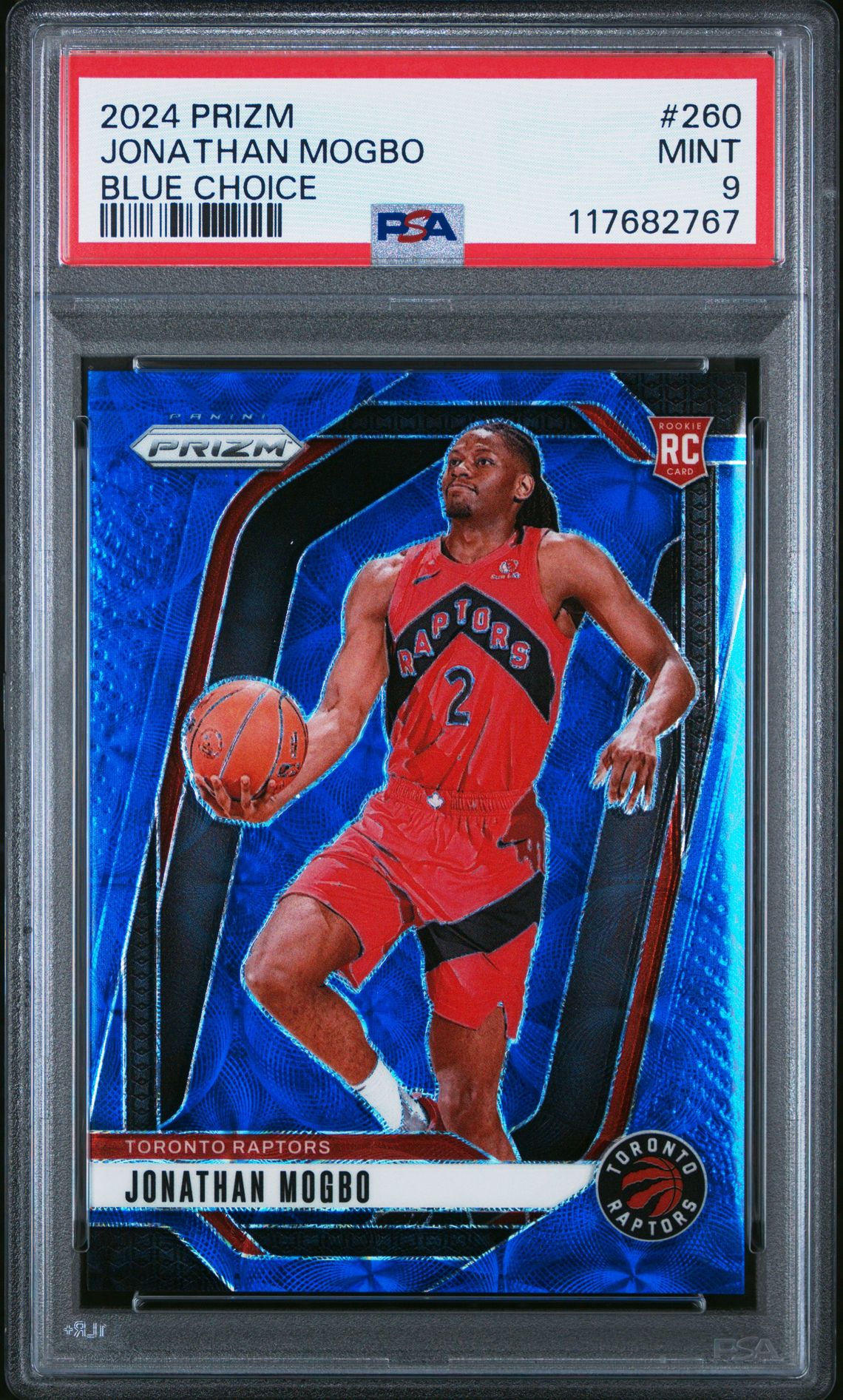 2024 Panini PANINI PRIZM RED CHOICE #260 Jonathan Mogbo front