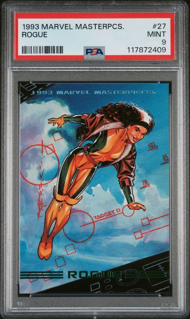 1993 Marvel Marvel Masterpieces #27 Rogue front