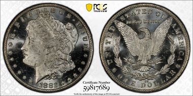 1882-CC $1 MS64