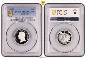 2025 10C PR70DCAM