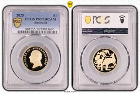 2025 $1 PR70DCAM