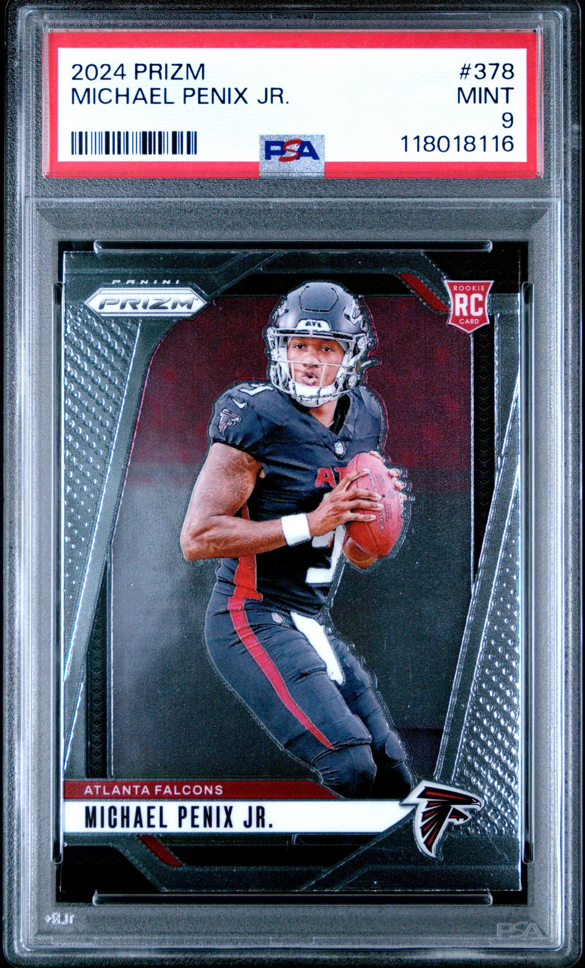 2024 Panini Prizm Michael Penix Jr. #378 Mint 9 front