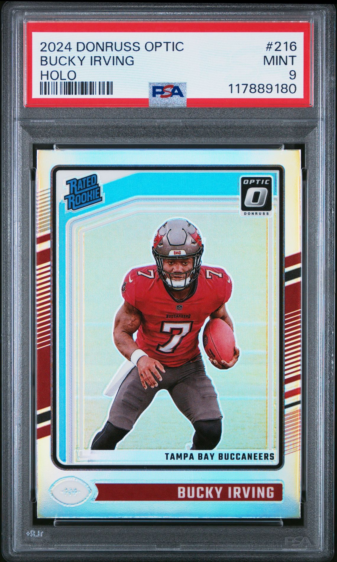 2024 Panini Donruss Optic Bucky Irving #216 (Holo) Mint 9 front