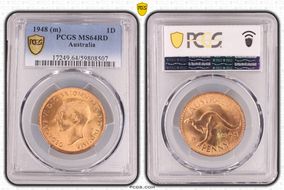 1948 (m) 1D KM-36 MS64RD