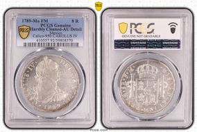 1789-Mo FM 8 R Calico-950 CAROLUS IV N1