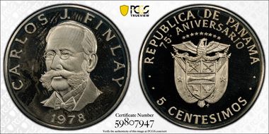 1978-FM 5C 75th Anniversary PR66DCAM