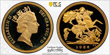 1988 1/2 Sov S-SB2 PR68DCAM