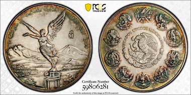 2007-Mo Onza Libertad Ag MS64