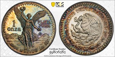 1988-Mo Onza Libertad Ag MS66