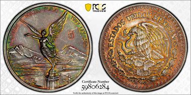 1997-Mo Onza Libertad Ag MS65