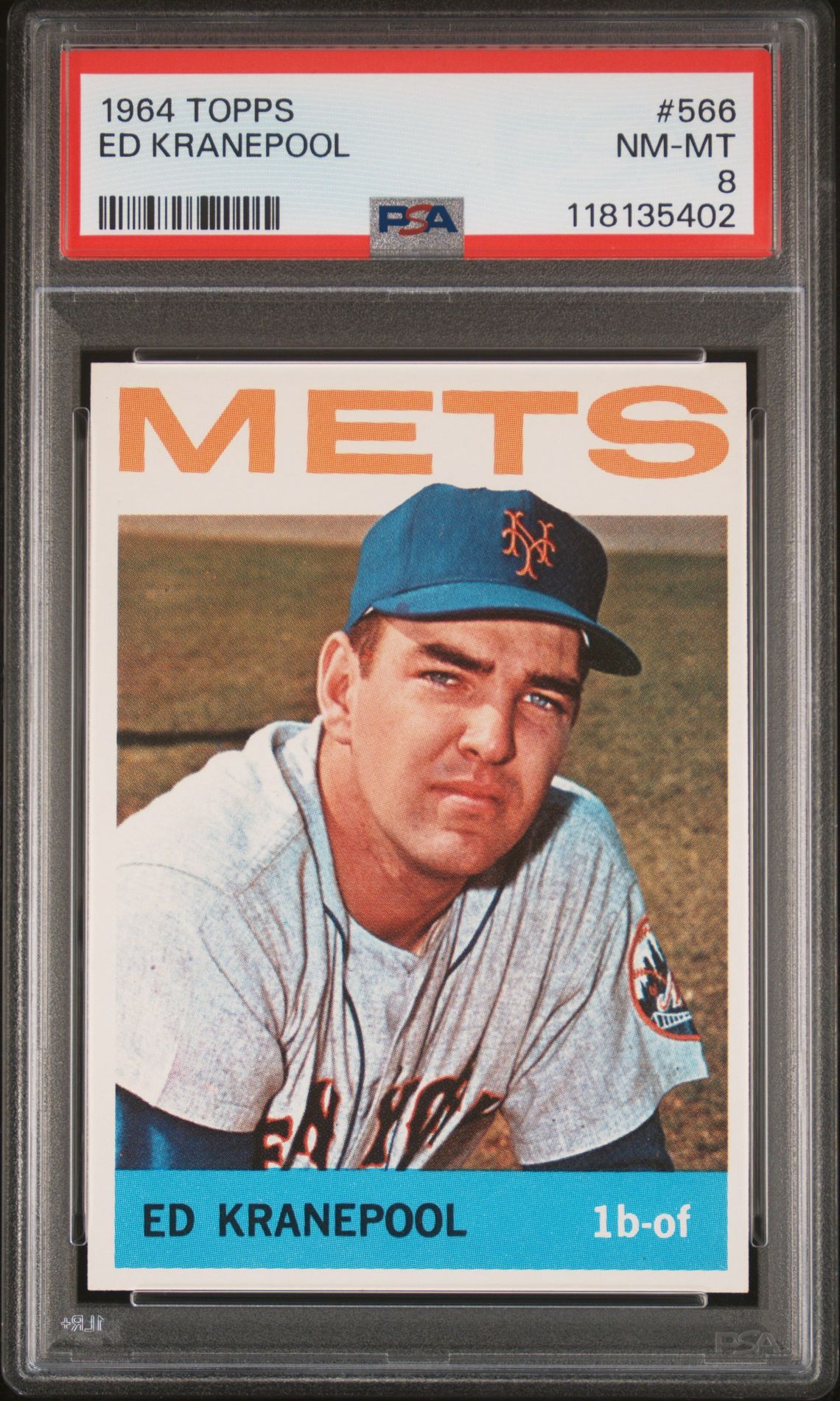 1964 Topps TOPPS #566 Ed Kranepool front
