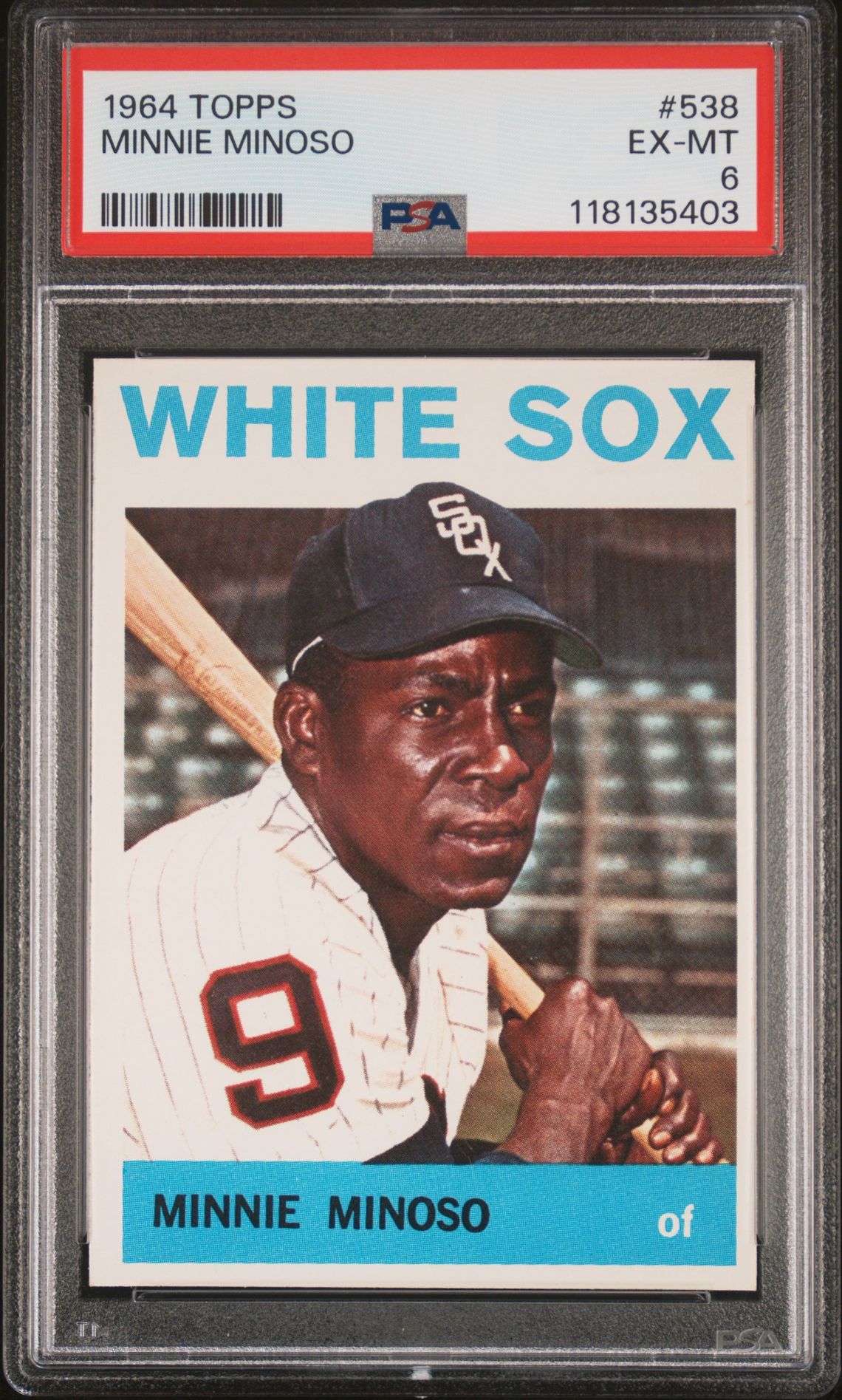 1964 Topps TOPPS #538 Minnie Minoso front