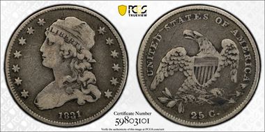 1831 25C Small Letters F12