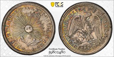 1914-GRO 2 Peso KM-643 MS64