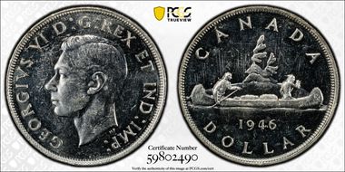 1946 S$1 FWL MS61