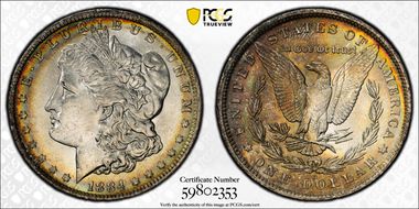 1884-O $1 MS63