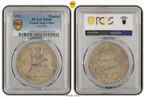 1921 Piastre Lec-296 XF45