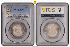 1888-G 2 Mk J-26 MS65