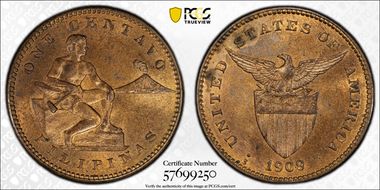1909-S 1C MS63RB