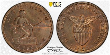 1925-M 1C MS64BN