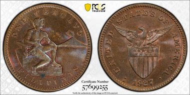 1927-M 1C MS64BN